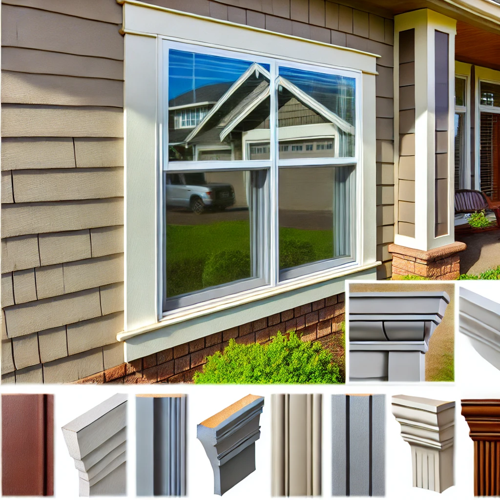 Exterior Window Trim Molding Ideas