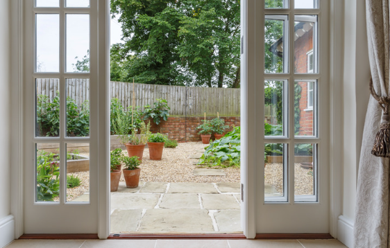 French Door Window Treatments