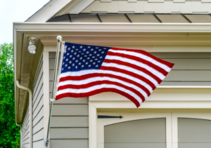 Anchor a Flag Bracket into Siding