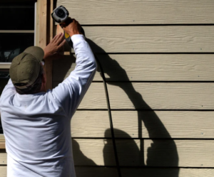 Installing home siding