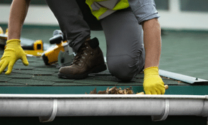 Rain Gutter Drainage Maintenance